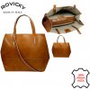 Kabelka kožená Rovicky TWR-45 Camel