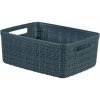 Curver JUTE S 5L antracit 27x11x20 cm