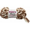 Alize Puffy More Svetlo hnedo-biela 6563