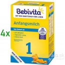 Bebivita 1 Instantné počiatočná mliečna dojčenská výživa od narodenia 4 x 500 g