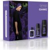 Str8 Game voda po holení 50 ml + dezodorant v spreji 150 ml + sprchový gél 250 ml, pre mužov