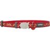 RedDingo Obojek Flanno Red - 1,2/20 až 32cm