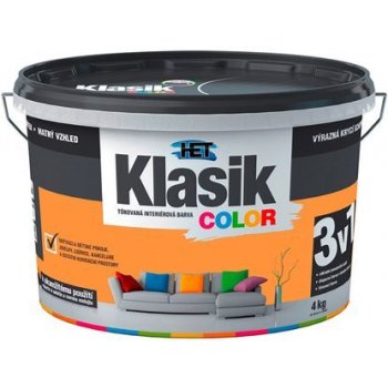 HET Klasik Color oranžová pastelová, 7kg