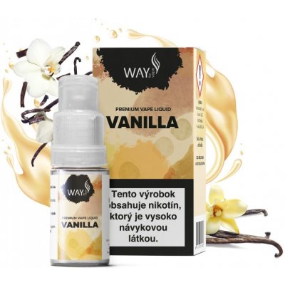 WAY to Vape Vanilla objem: 10ml, nikotín/ml: 6mg