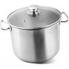 Hrniec MagicHome Chloe, 24 cm, 8 lit., so sklenenou pokrievkou, nerez