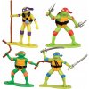 Korytnačky Ninja Sada Figúrok Donatello Leo Raphael Michelangelo