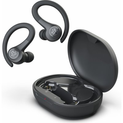Bezdrôtové slúchadlá JLAB Go Air Sport True Wireless Headphones Graphite (IEUEBGAIRSPRTRBLK124)