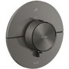 Axor ShowerSelect ID - Termostatická batéria pod omietku, na 2 spotrebiče, kefovaný čierny chróm 36751340