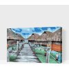 Vymalujsisam.sk Maľovanie podľa čísiel - Bora Bora Veľkosť: 40x60cm, Rám: Na plastovej doske