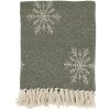 Chic Antique Prehoz z recyklovanej priadze Aix / Ice Crystals Olive 150 × 130 cm
