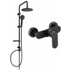 Sprchový set MEXEN CARL VIII čierny