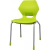 ALBA školská stolička DAMIAN – 4 nohy, veľkosť 4, výška sedenia 39 cm