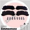 ZIMMERMANN Sada brzdových platničiek kotúčovej brzdy 25908.170.2