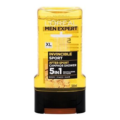 L'Oréal Paris Men Expert Invincible Sport 5 in 1 revitalizující sprchový gel 300 ml pro muže
