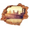 Samolepiaca nálepka na stenu Manhattan new york city 90x70 cm