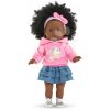 Bábika Maëlys Ma Corolle čierne kučeravé vlasy a hnedé klipkajúce oči 36 cm
