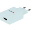 Sieťový Adaptér Swissten Smart IC 1 x USB 1A a Dátový kábel USB / Lightning 1,2 m, biela 22067000