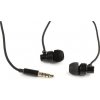 GEMBIRD sluchátka s mikrofonem MHS-EP-CDG-B pro MP3, kovová, Black MHS-EP-CDG-B