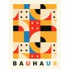 Plagát, Obraz - Original Bauhaus (No.3) in Red & Yellow, 30 × 40 cm