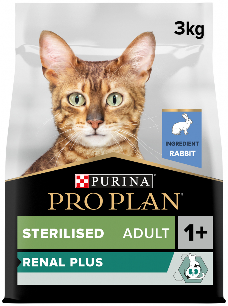 Pro Plan Adult Cat Sterilised Renal Plus králik 3 kg