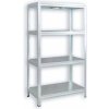 Biedrax Regál 40 x 100 x 180 cm zinek 4 police