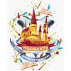 Zuty – Maľovaný Rokfort (Harry Potter), 40 × 50 cm, bez rámu a bez napnutia plátna 8596530133568