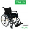 Rehafund Rf-1/51/pu/cza Cruiser vozík invalidný šírka 51cm čierny pevné kolesá