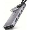 AXAGON HMC-5H60, USB 5Gbps hub, porty 2x USB-A, 1x USB-C, HDMI 4k/60, PD 100W, kabel USB-C 15cm HMC-5H60