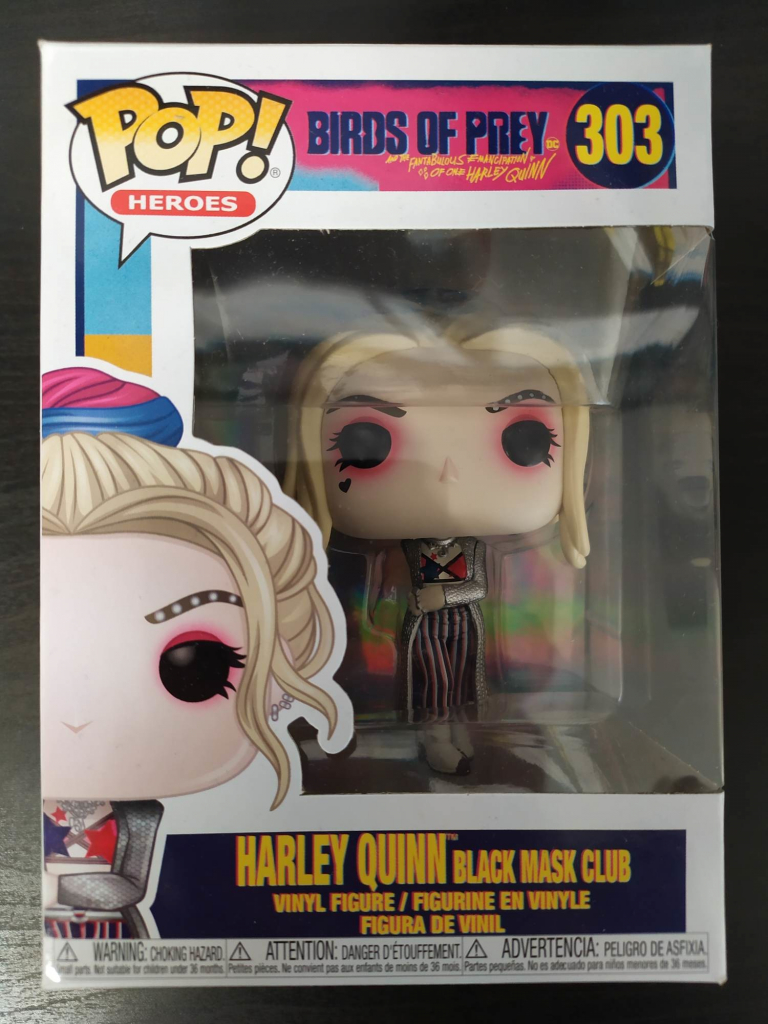 Funko POP! Birds of Prey Harley Quinn Black Mask Club