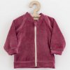 Dojčenská semišková mikina New Baby Suede clothes ružovo fialová - 74 (6-9m)