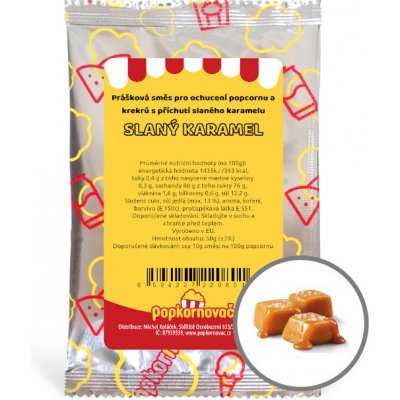 Popkornovač Príchuť na popcorn Slaný karamel 50 g