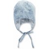 STERNTALER Čiapka na zaväzovanie organická bavlna light blue chlapec-43 cm-5-6 m