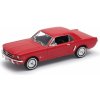 Welly Ford Mustang Coupe 1964 Červený 1:24