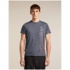 Icebreaker M Mer 125 Cool-Lite Sphe Ss Tee Ib Vert