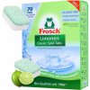 Tablety Kapsuly do umývačky riadu Frosch Limetkové 70 ks Výkonné Nemecké