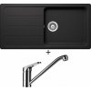Schock FORMHAUS D-100L Nero + Schock COSMO 525001 chróm