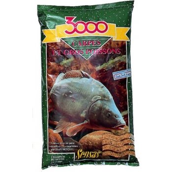 Sensas 3000 Krmivo Carpes Noir kapor čierný zima 1kg