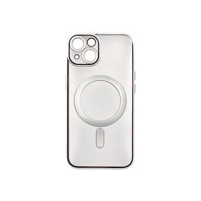 Púzdro WG Magic Eye Magnet Apple iPhone 14 strieborné