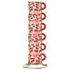 Bialetti Fruit Vibes – set 6 espresso šálok so stojanom