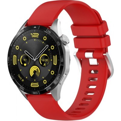 PROTEMIO 66443 SILICONE Remienok pre Huawei Watch GT 4 46mm červený