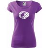 Florbal lopta - Dámske tričko Pure - M ( Fialová )