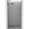 MEXEN/S - Lunar L sprchové dvere krídlové ľavé 80, transparent, grafit kartáčovaná 834L-080-000-66-00-L