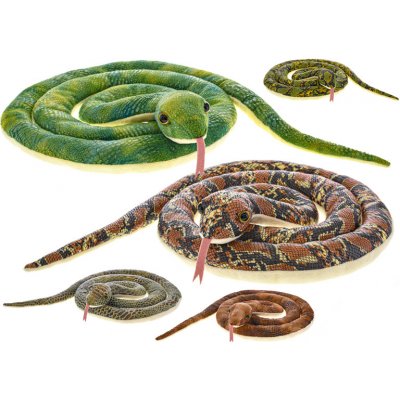 Had mix farieb šedý hnedý hnedý so vzorom zelený zelený so vzorom 170 cm