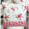 Obliečka na vankúš Ružové ružičky 40x40 cm – zips