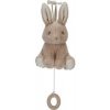 Little Dutch hudebný králiček Baby Bunny 15x24x8 hnedá