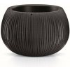 Prosperplast Kvetináč Beton Bowl DKB180 čierny betón