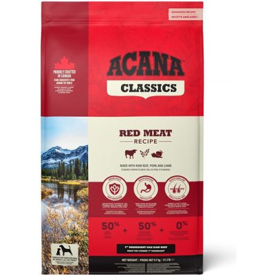 Acana Dog Classics Red Meat Recipe 9,7kg