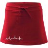 Ekg Jeseníky - Športová sukne - two in one - S ( Červená )