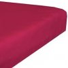 Posteľná plachta jersey tmavoružová TiaHome - 70x140cm