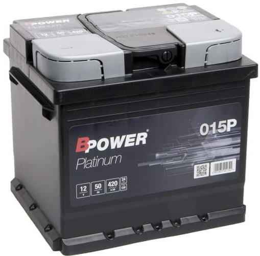 BPOWER Platinium 12V 50Ah 420A 015P